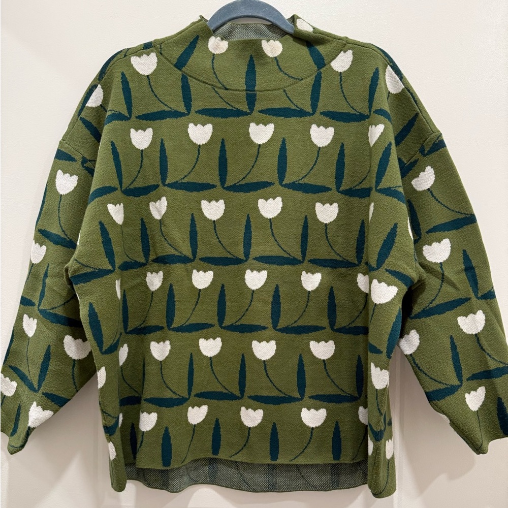 The Carys Mock-Neck Sweater by Maeve